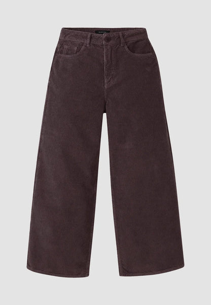 recolution - ERICA CORDUROY Hose dark grape