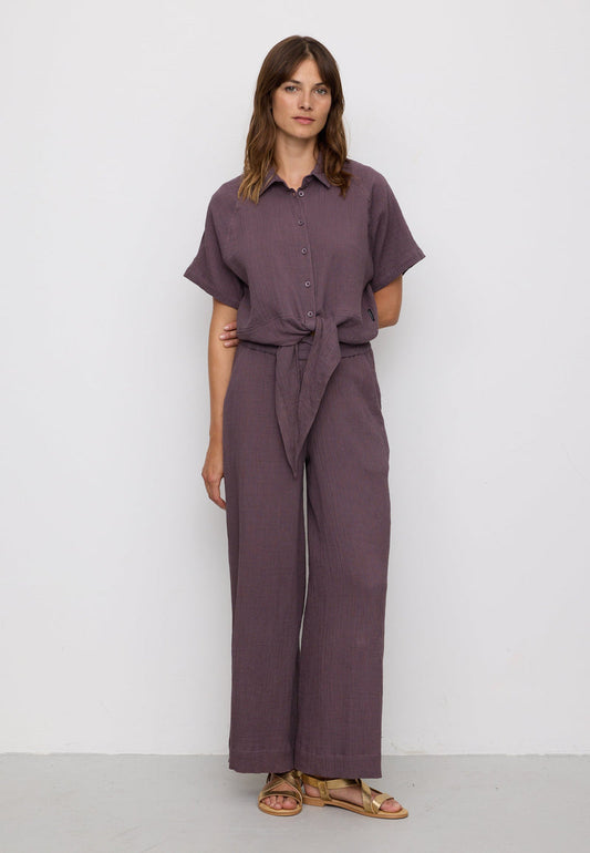 recolution - Pants CROCUS mystic grape - WERTE FREUNDE