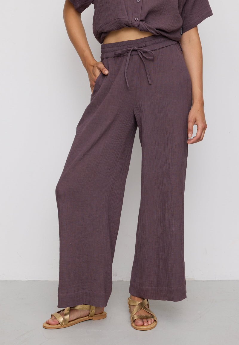 recolution - Pants CROCUS mystic grape - WERTE FREUNDE