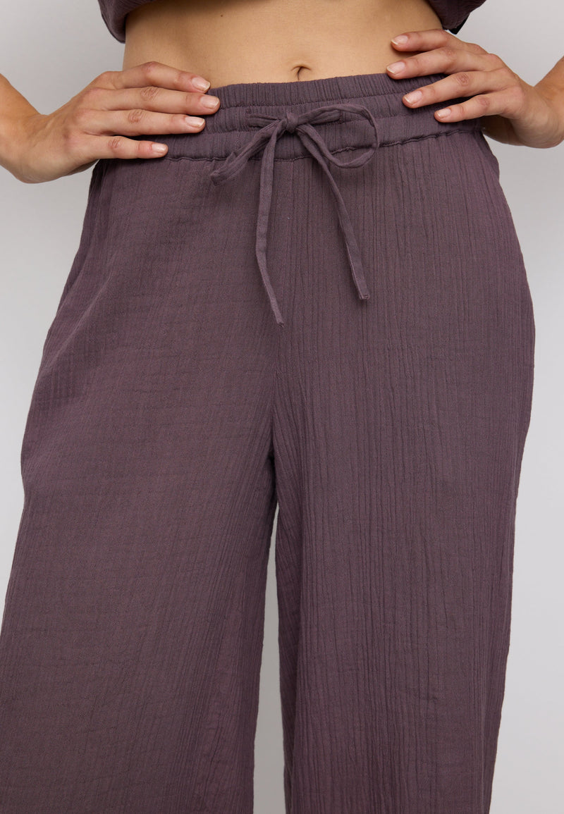 recolution - Pants CROCUS mystic grape - WERTE FREUNDE