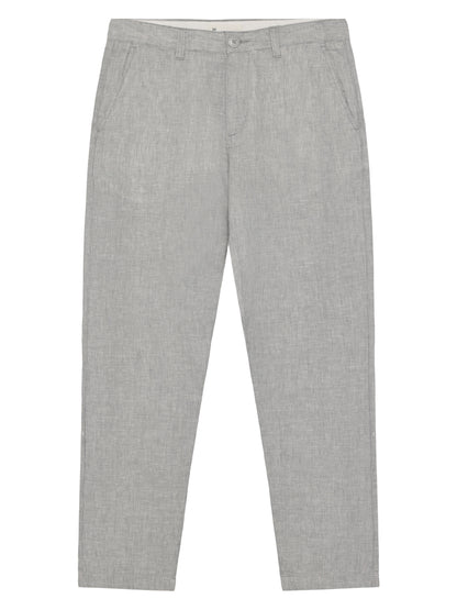KCA - Chuck regular linen pants Ultimate Grey - Yarndyed - WERTE FREUNDE
