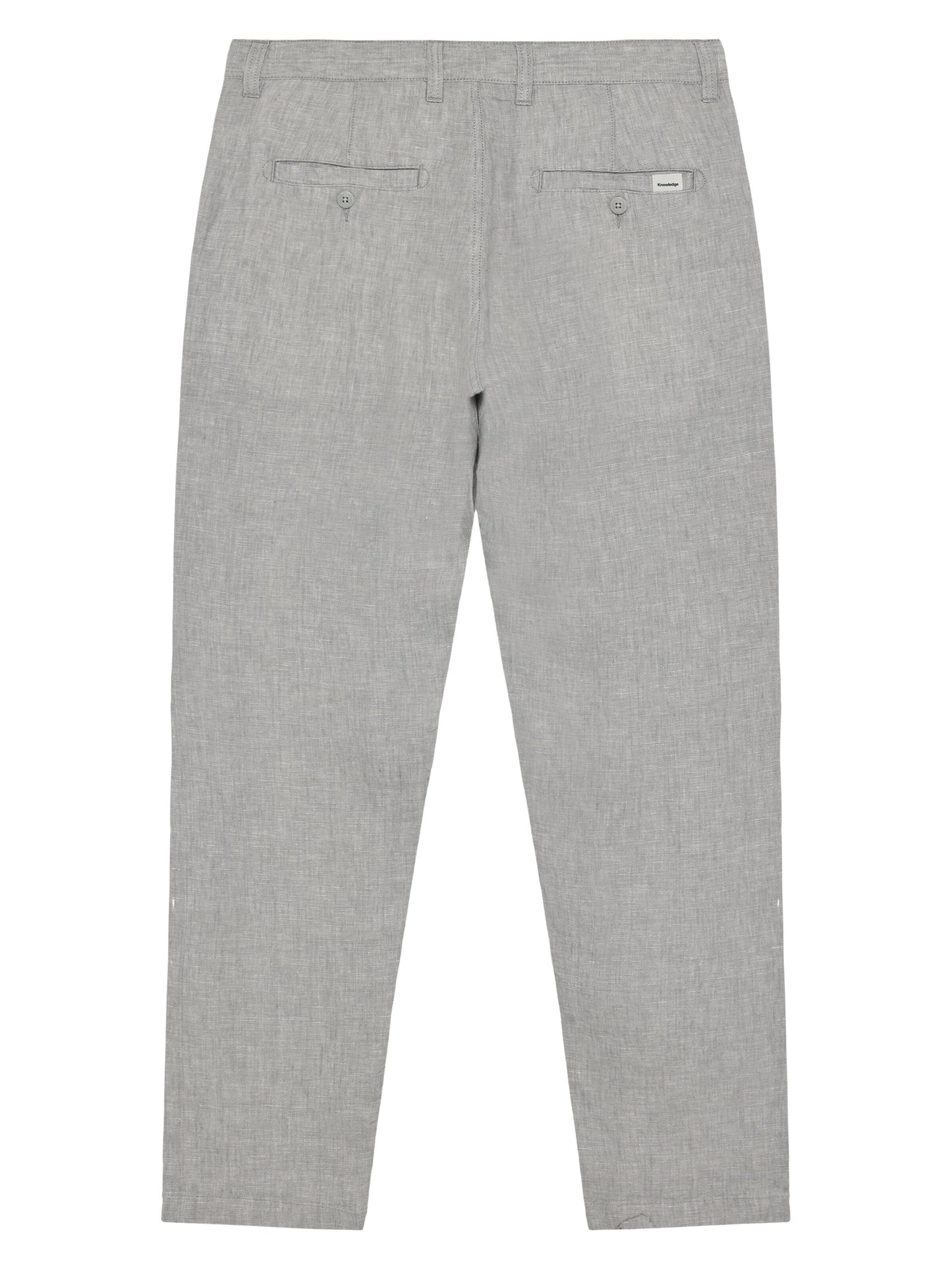 KCA - Chuck regular linen pants Ultimate Grey - Yarndyed - WERTE FREUNDE