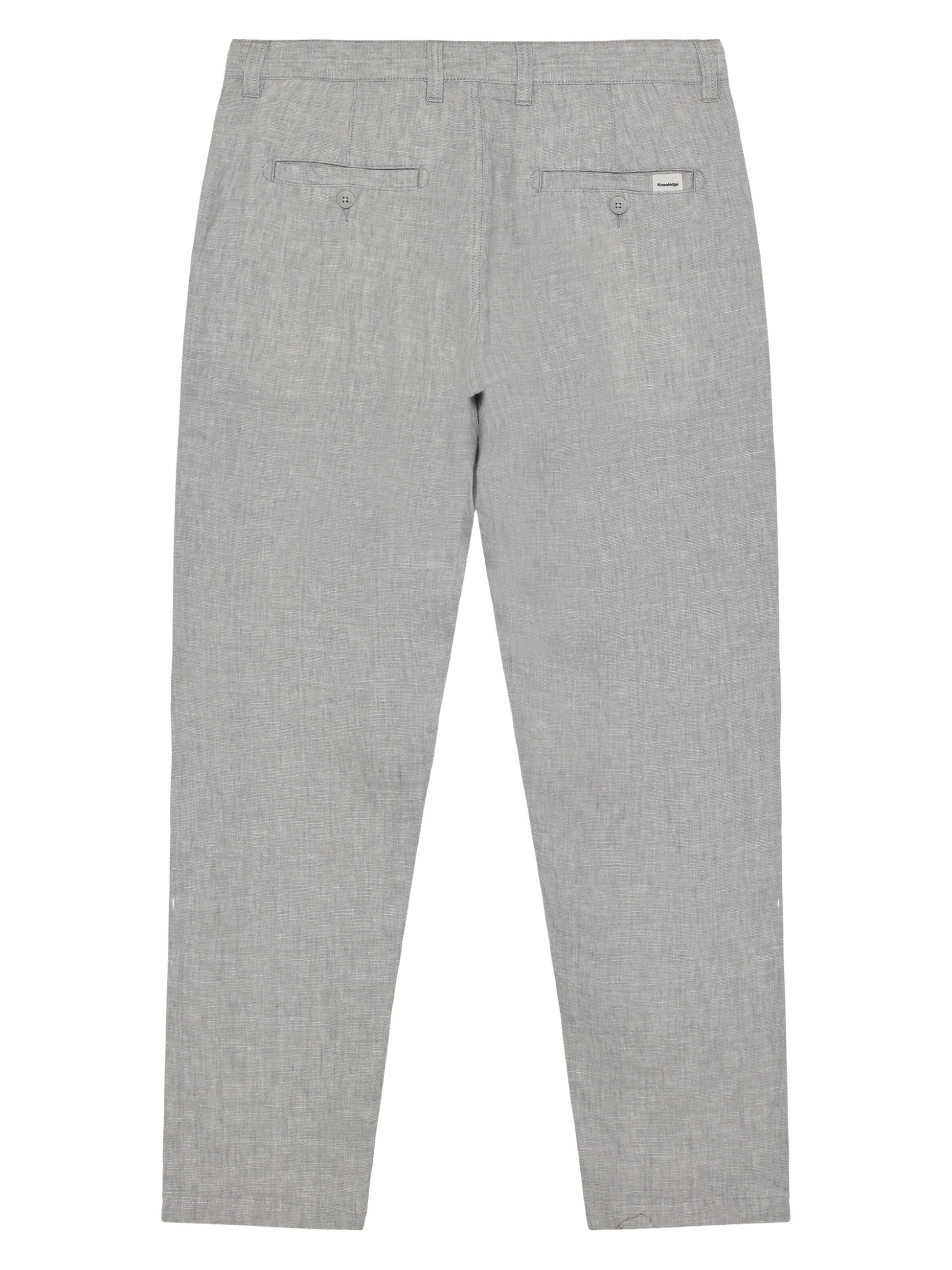 KCA - Chuck regular linen pants Ultimate Grey - Yarndyed - WERTE FREUNDE