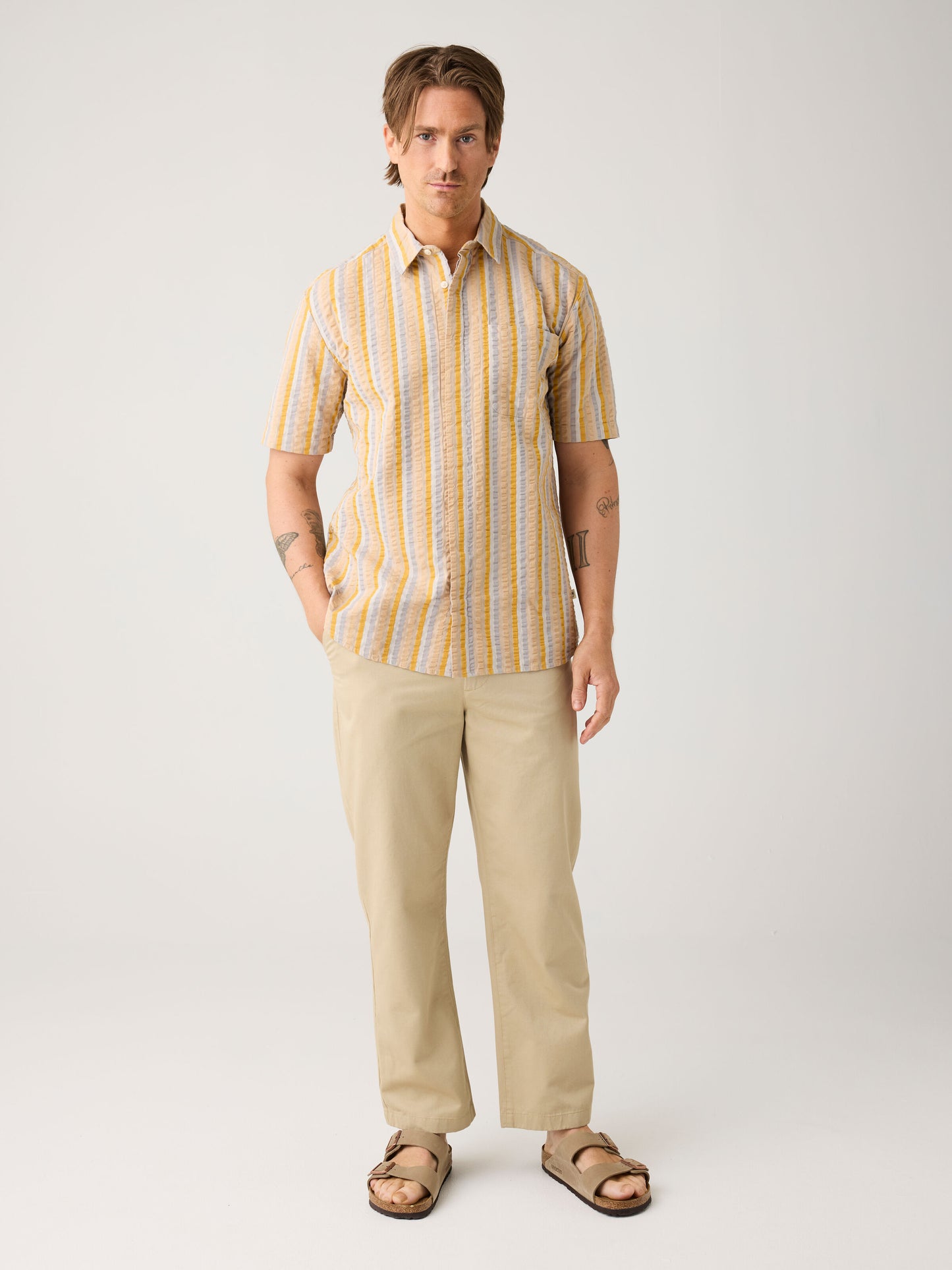 KCA - Flint wide chino pants Twill - WERTE FREUNDE