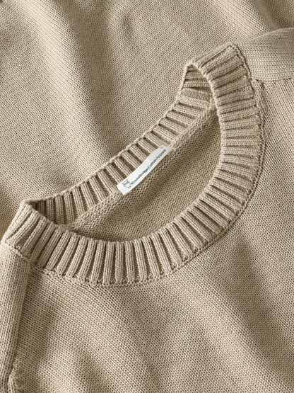 KCA - Crew neck sweater Light feather gray - WERTE FREUNDE