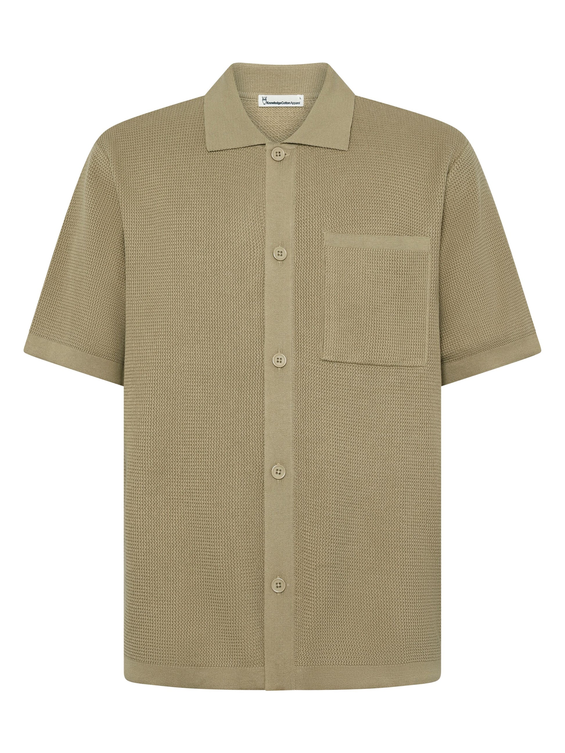 KCA - Regular knit shirt Twill - WERTE FREUNDE
