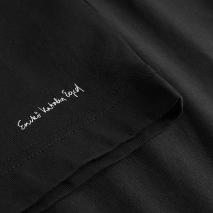 DEDICATED - x Eniko Katalin Eged T-shirt Vadstena Mustang Party Black - WERTE FREUNDE