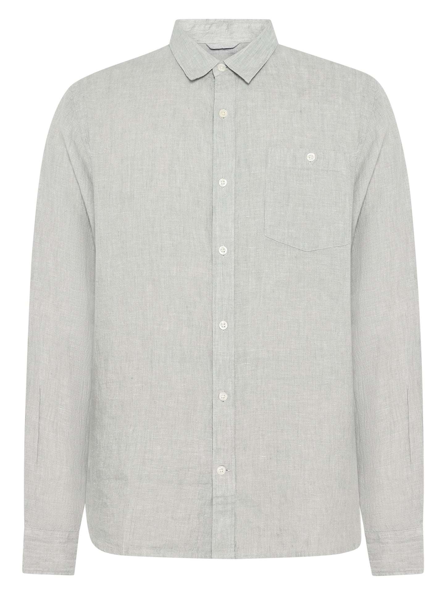 KCA - Linen shirt Ultimate Grey - Yarndyed - WERTE FREUNDE