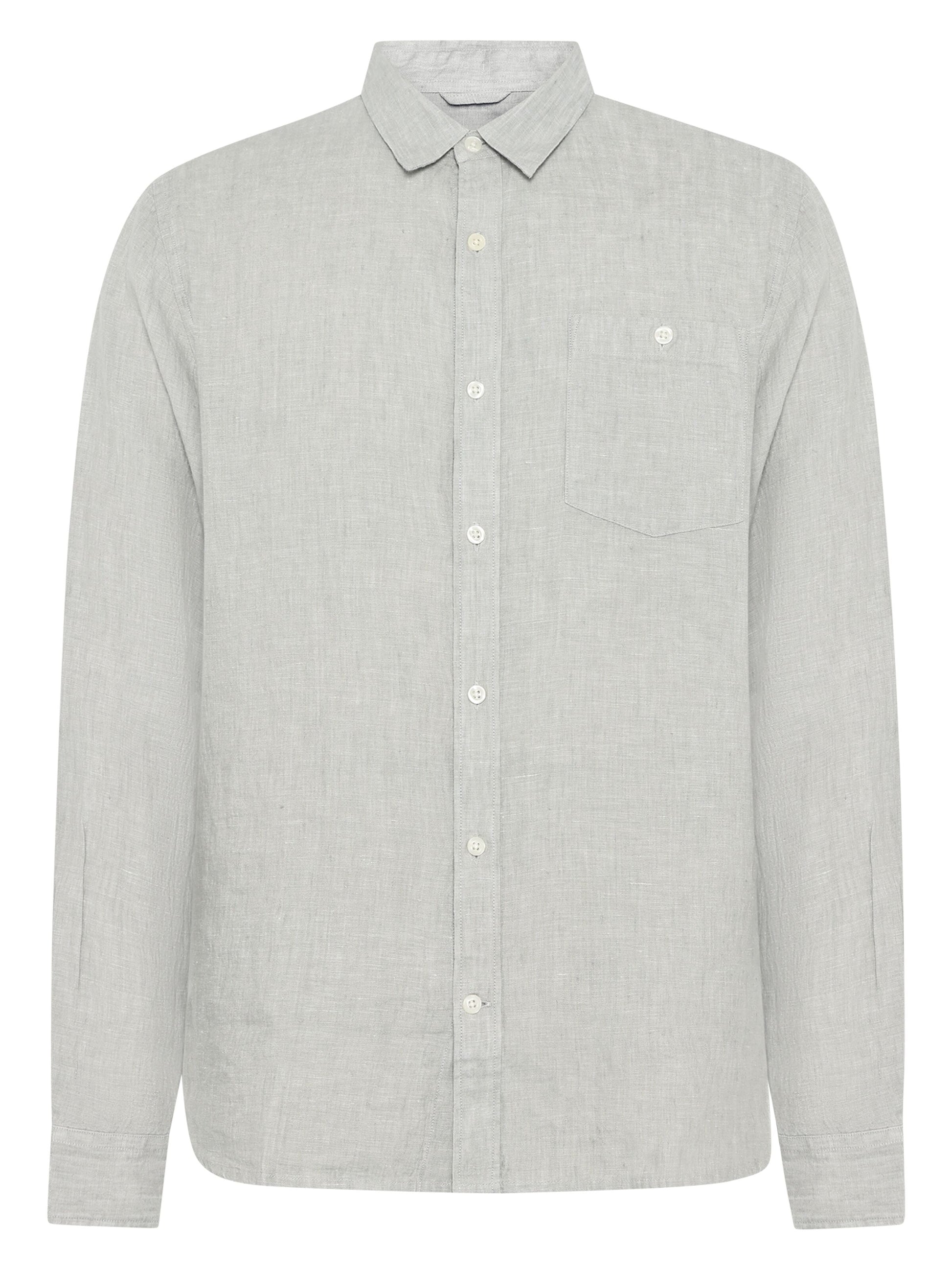 KCA - Linen shirt Ultimate Grey - Yarndyed - WERTE FREUNDE