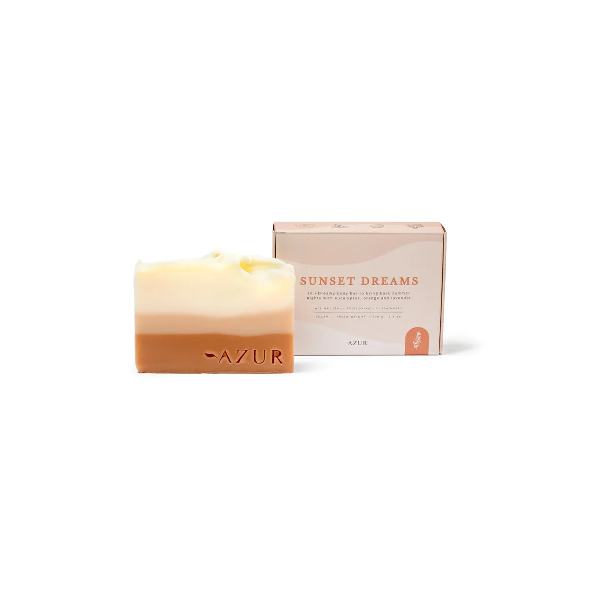 AZUR - SUNSET DREAMS Körperseife 100g