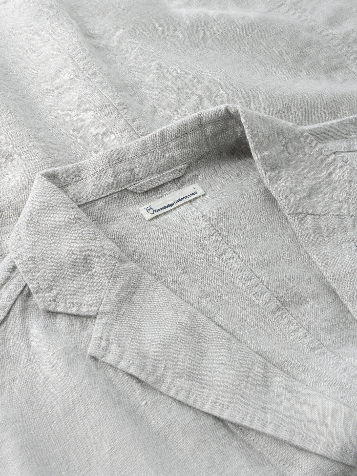 KCA - Linen blazer Ultimate Grey - Yarndyed - WERTE FREUNDE