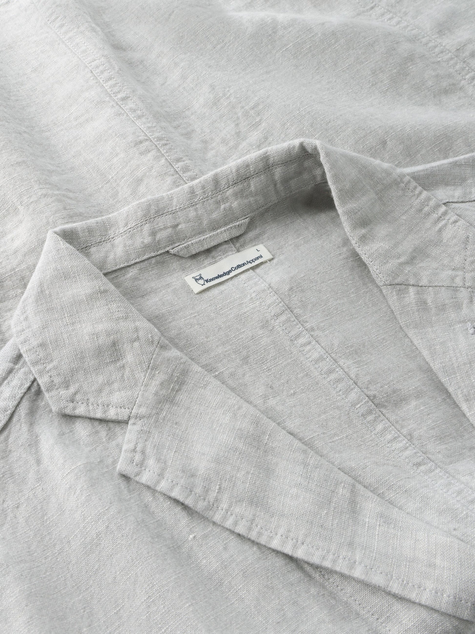 KCA - Linen blazer Ultimate Grey - Yarndyed - WERTE FREUNDE
