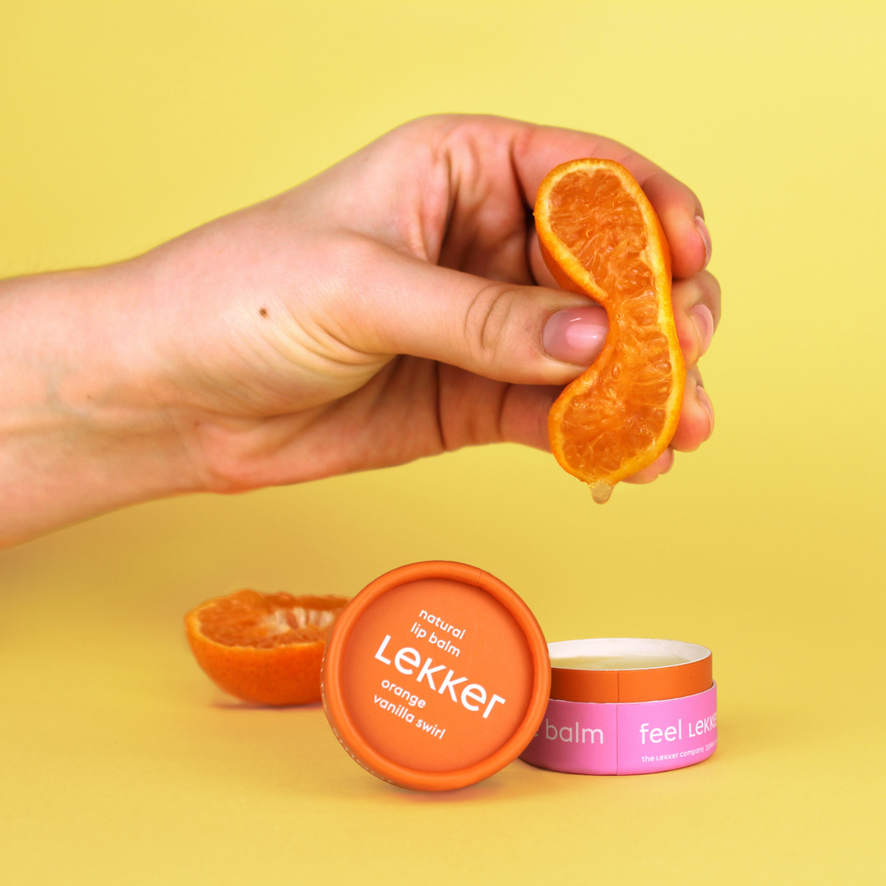 LEKKER - Orange-Vanille-Swirl-Lippenbalsam 50g