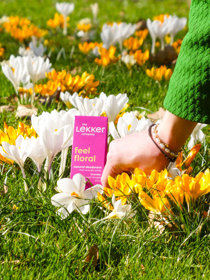 LEKKER - Deocreme feel-floral Lavendel 30g