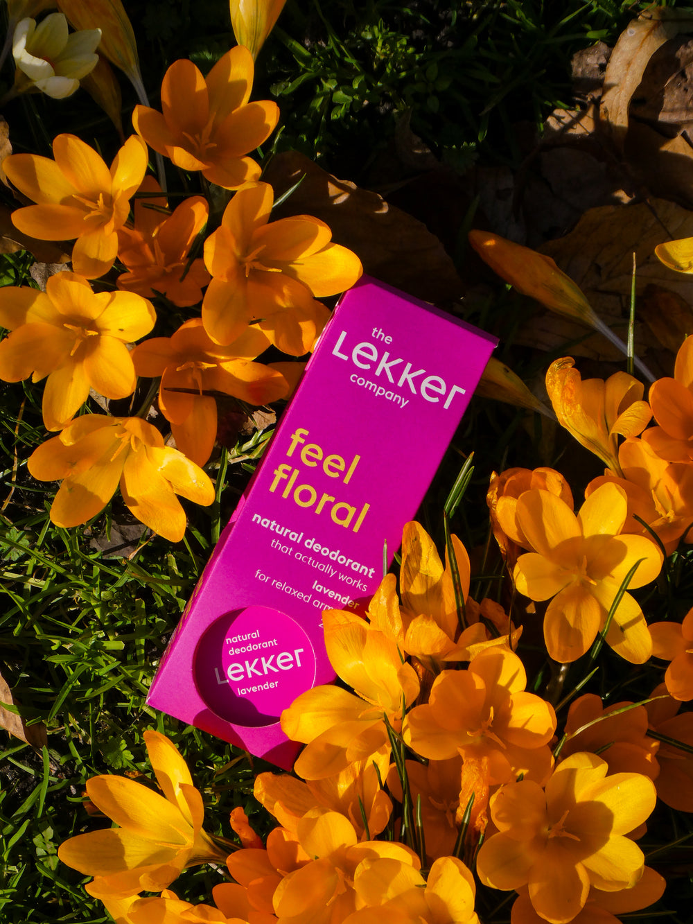 LEKKER - Deocreme feel-floral Lavendel 30g