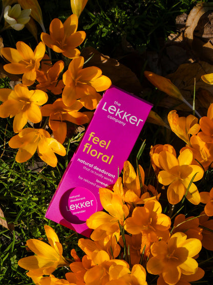 LEKKER - Deocreme feel-floral Lavendel 30g