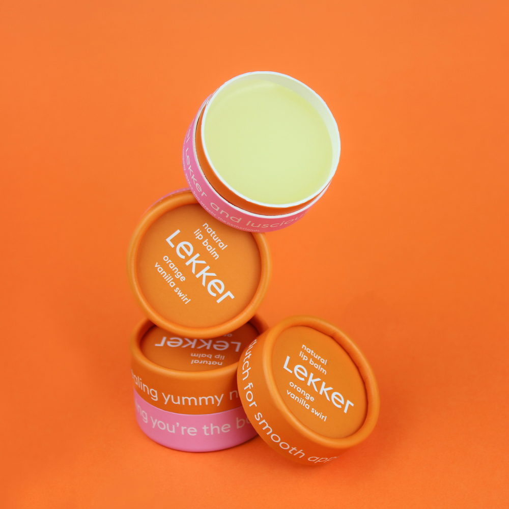 LEKKER - Orange-Vanille-Swirl-Lippenbalsam 50g