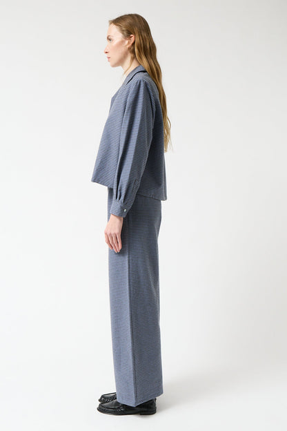 amt. - Hera Pants Grey & Blue Vichy