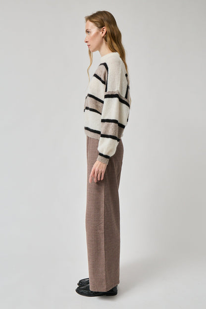 amt. - Nut Pants Tartan Brown