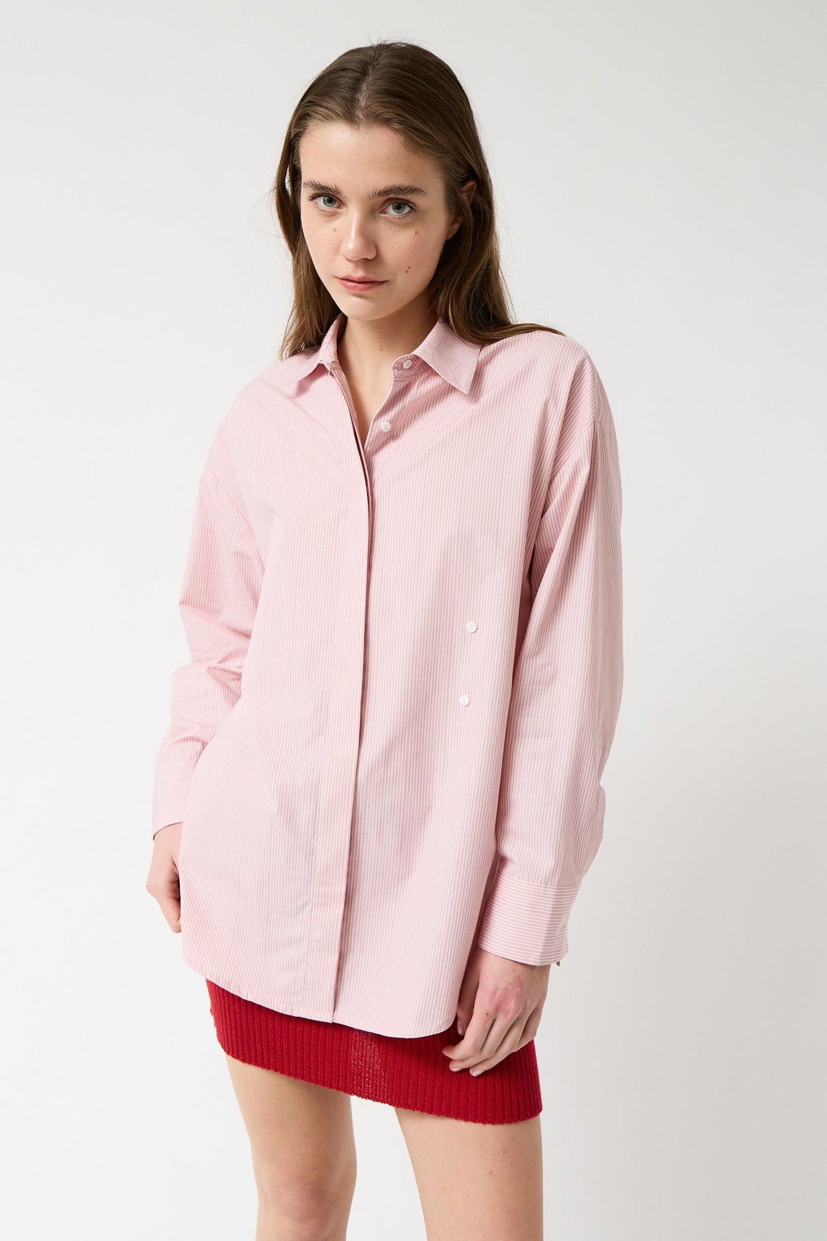 amt. - Sweet Shirt Pink Stripes
