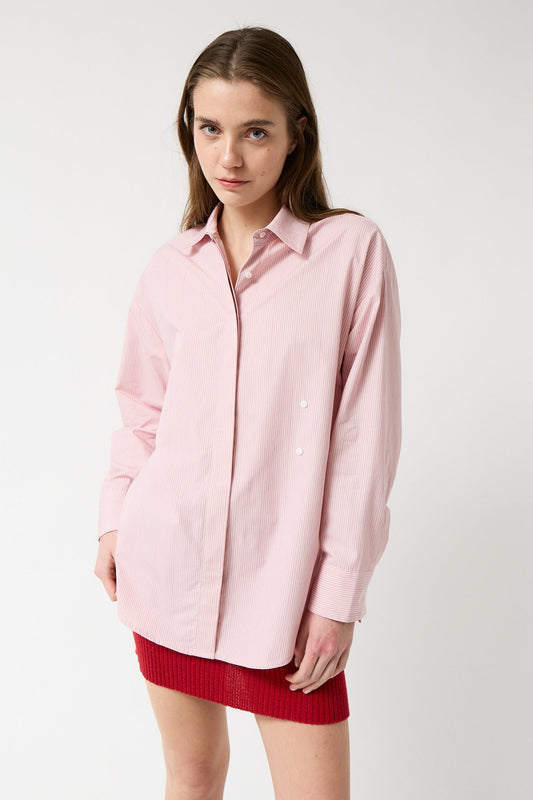 amt. - Sweet Shirt Pink Stripes