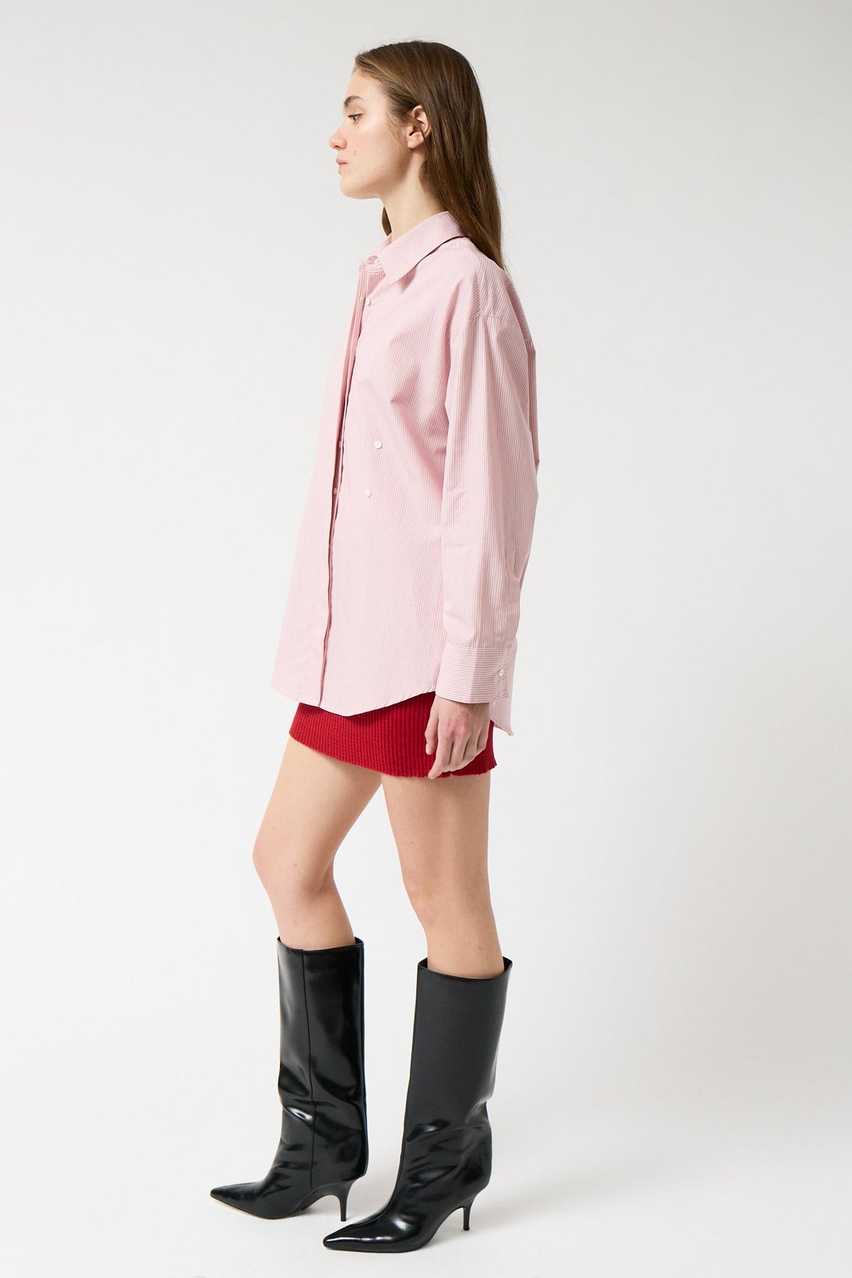 amt. - Sweet Shirt Pink Stripes