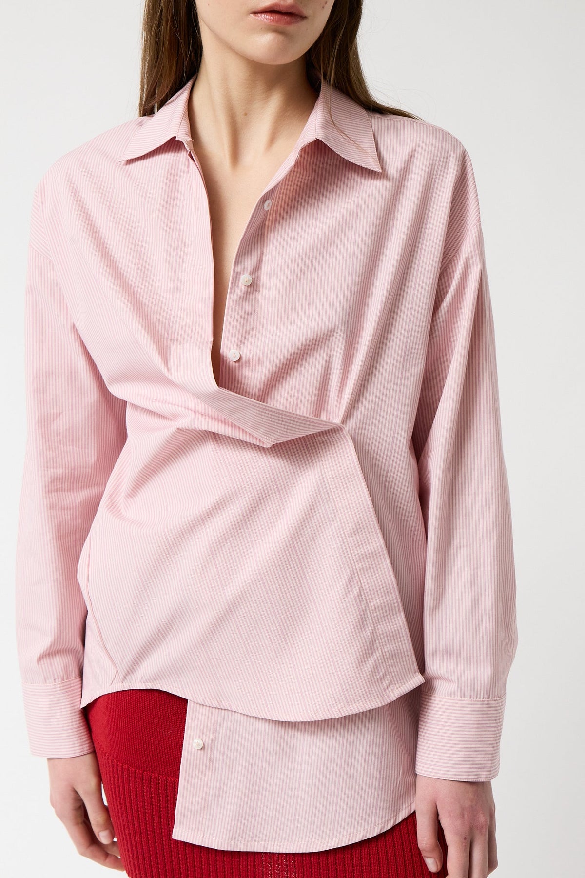 amt. - Sweet Shirt Pink Stripes