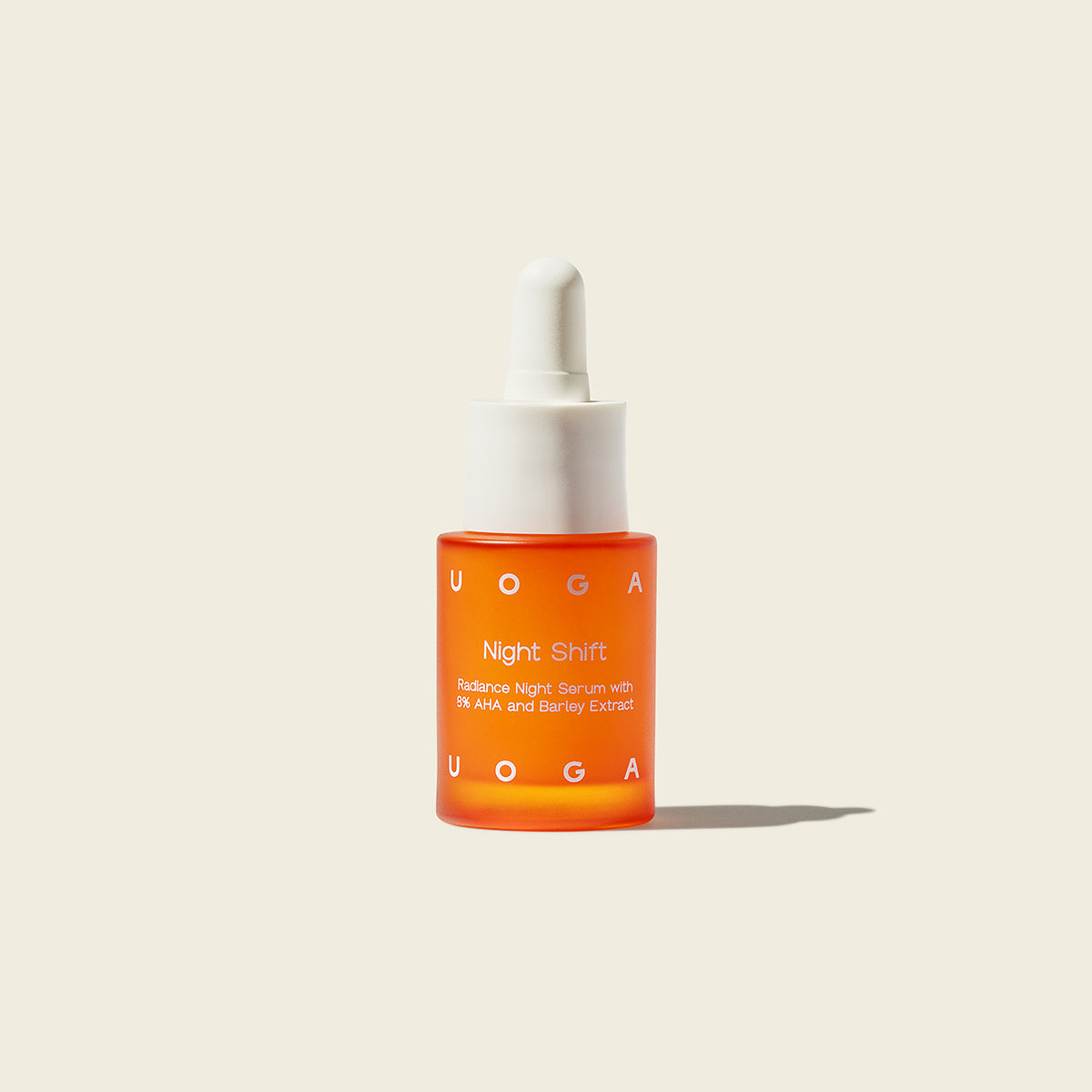 UOGA UOGA - Night Shift - Night Serum with 8% AHA and Barley Extract 15ml
