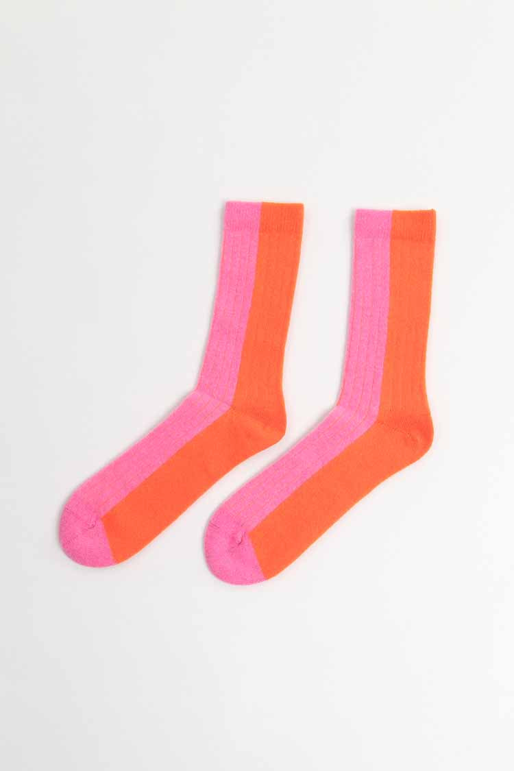 Suite 13 - BICOLOR SOCKS WOOL PINK