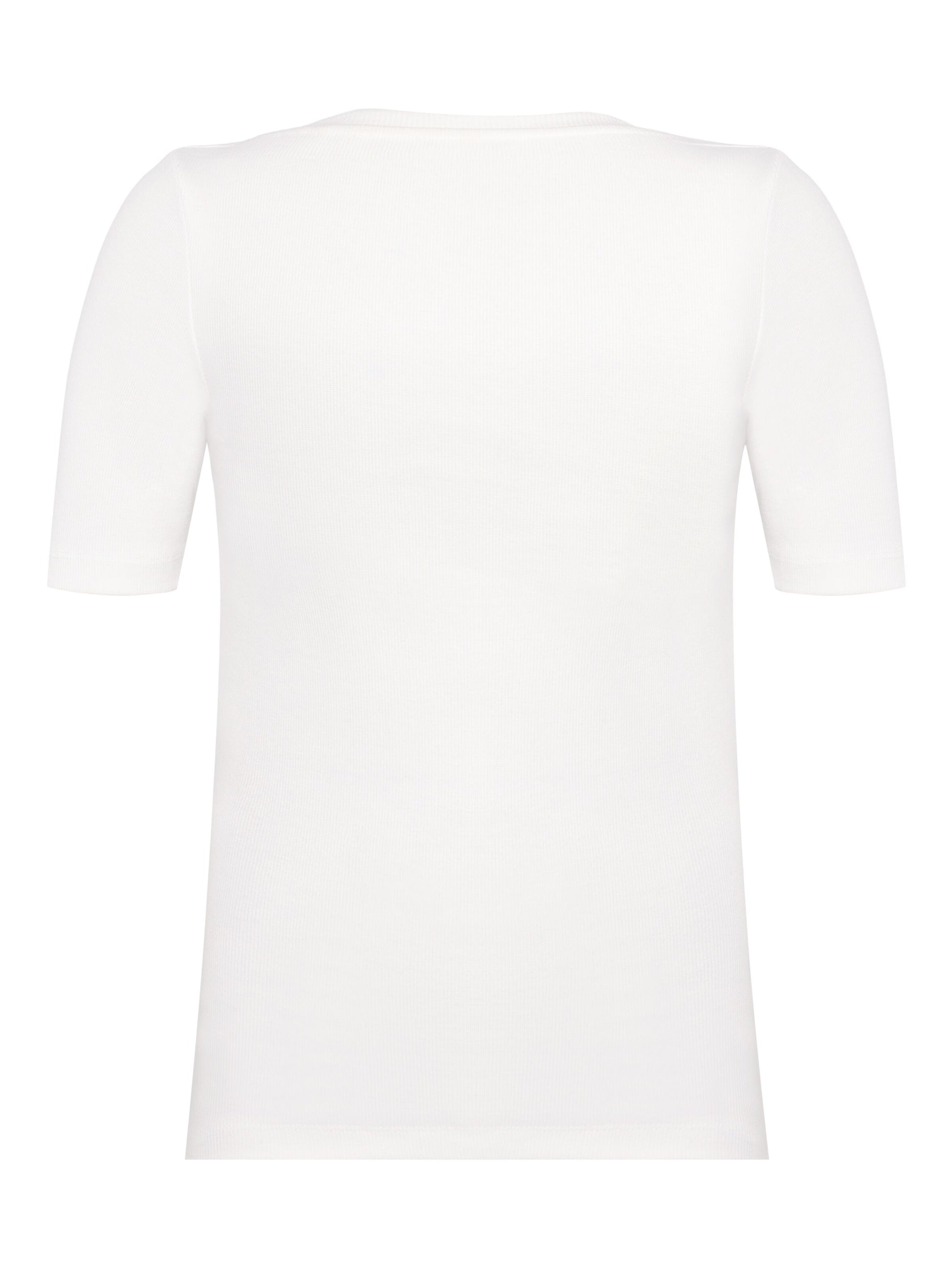 KCA - Rib t-shirt Star White - WERTE FREUNDE