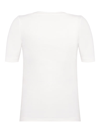 KCA - Rib t-shirt Star White - WERTE FREUNDE