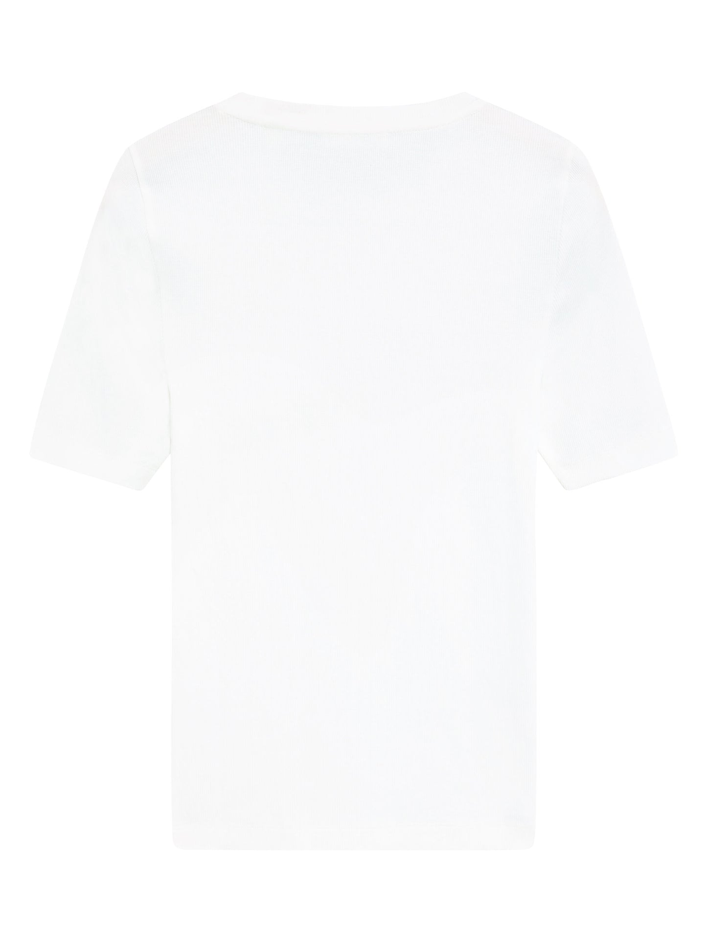 KCA - Rib t-shirt Star White - WERTE FREUNDE