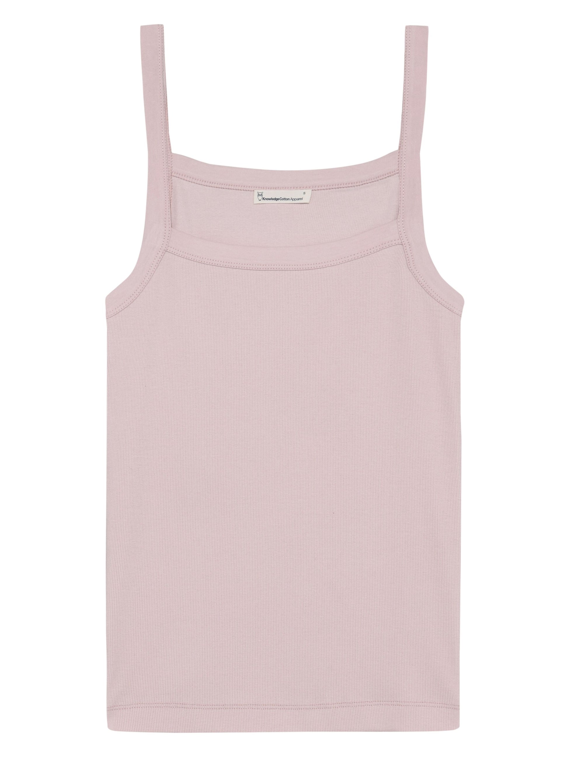 KCA - Rib strap top Pale Lilac - WERTE FREUNDE
