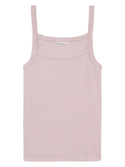KCA - Rib strap top Pale Lilac - WERTE FREUNDE