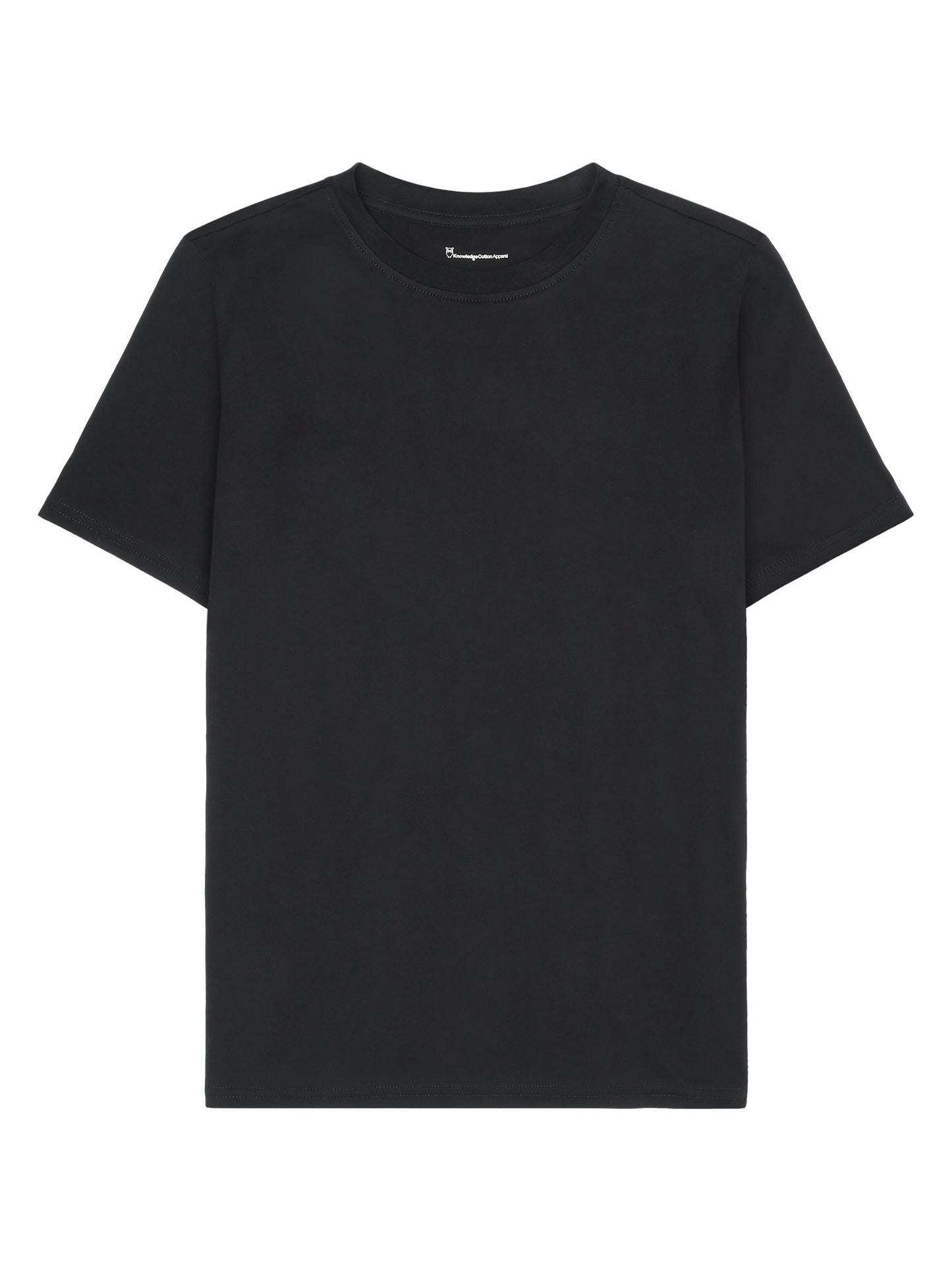 KCA - Basic pima cotton t-shirt - Vegan Black Jet