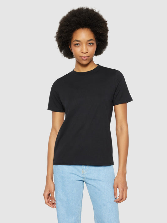 KCA - Basic pima cotton t-shirt - Vegan Black Jet