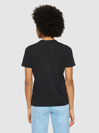 KCA - Basic pima cotton t-shirt - Vegan Black Jet