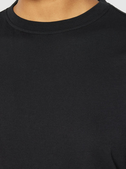 KCA - Basic pima cotton t-shirt - Vegan Black Jet