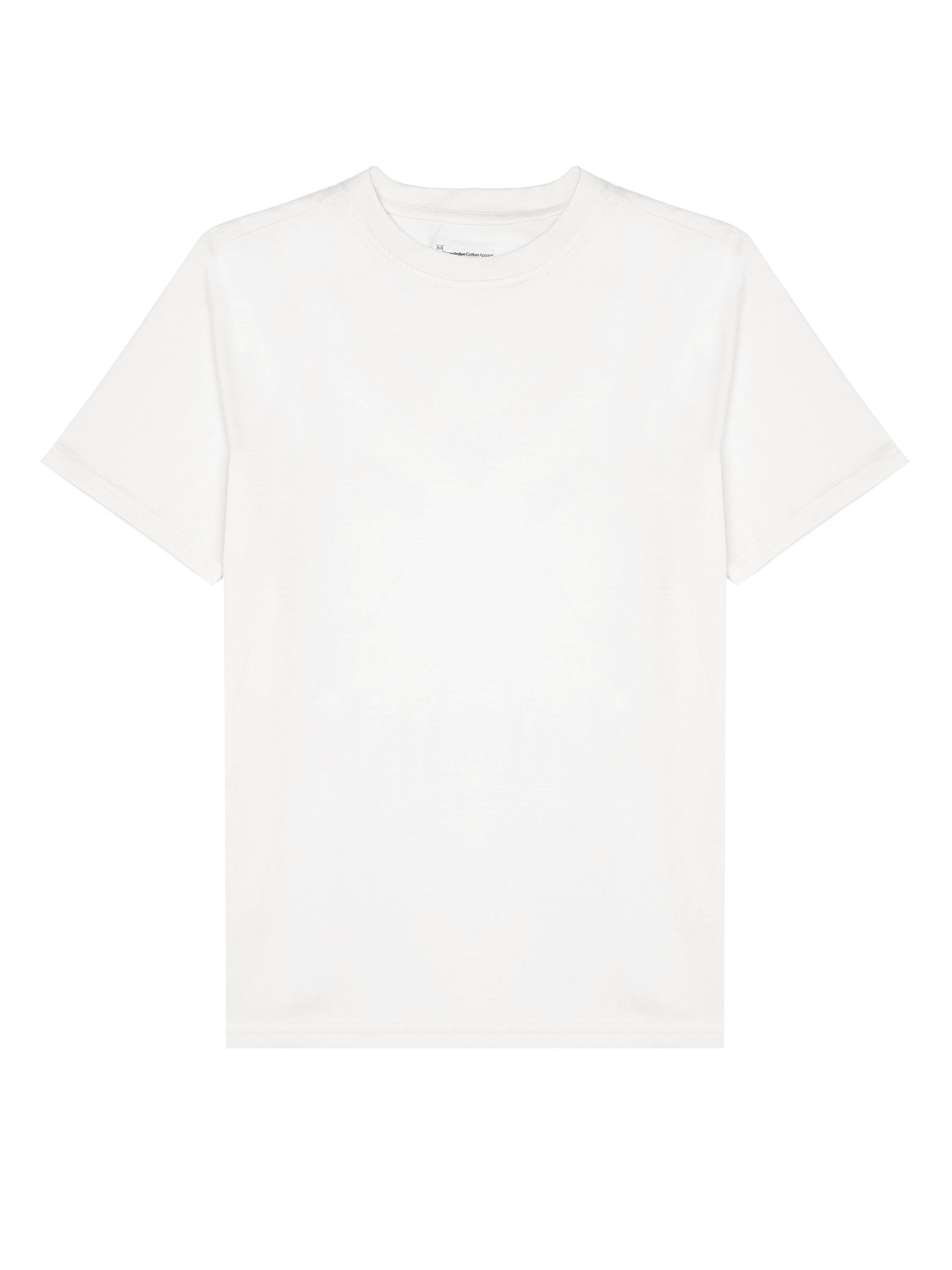 KCA - Basic pima cotton t-shirt - Vegan Egret