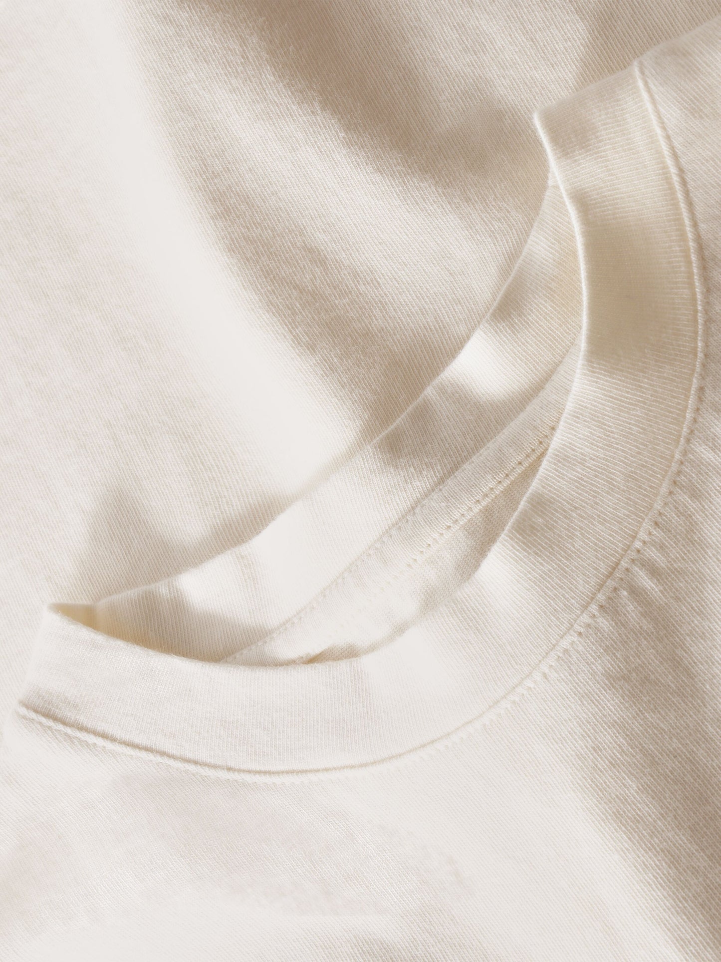KCA - Relaxed t-shirt Egret - WERTE FREUNDE