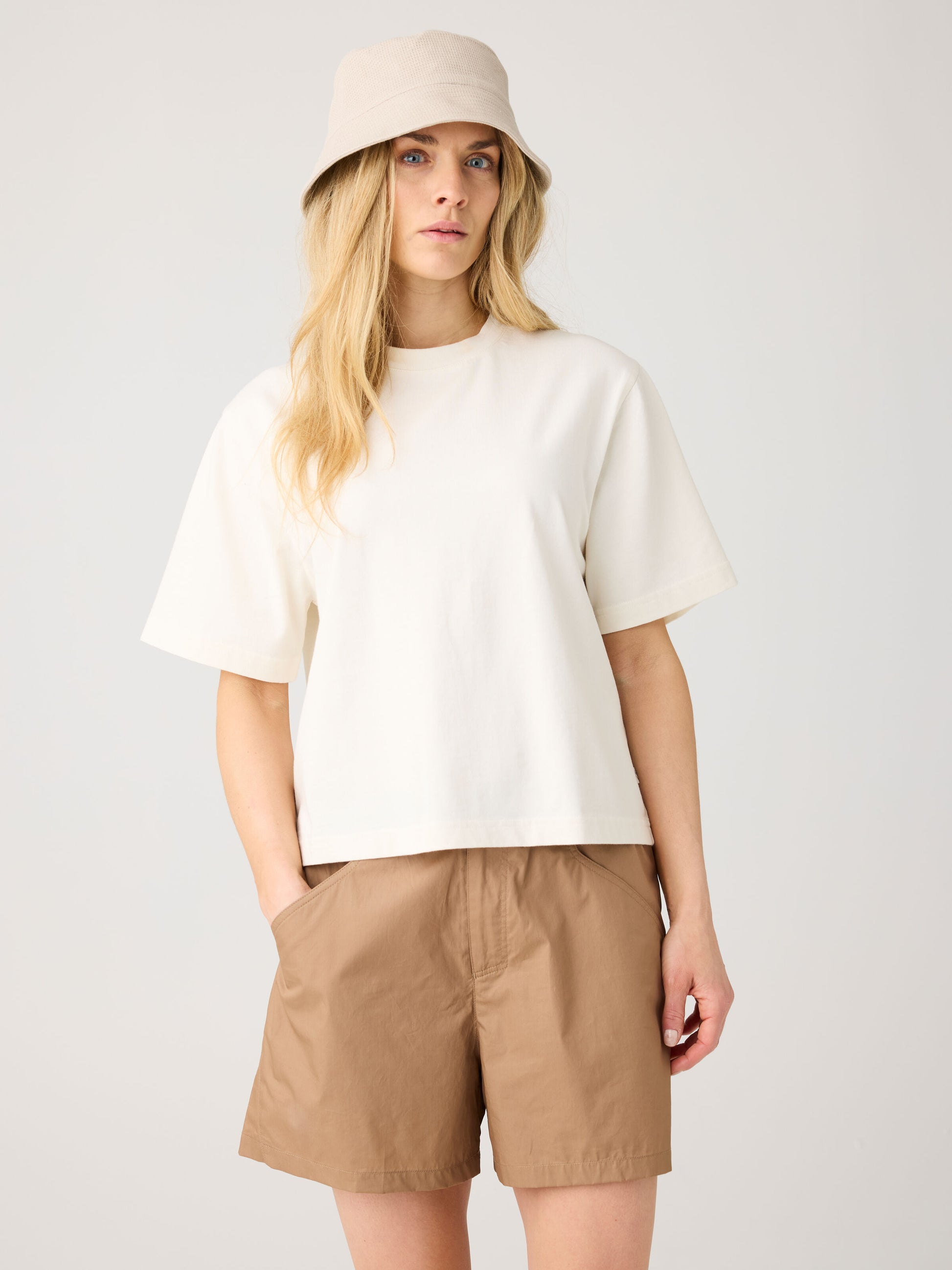 KCA - Relaxed t-shirt Egret - WERTE FREUNDE