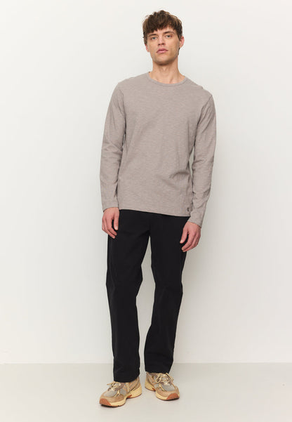 recolution - Longsleeve MACA greige - WERTE FREUNDE