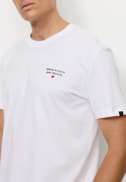 recolution - T-Shirt AGAVE MORE AMORE white - WERTE FREUNDE