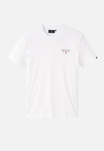 recolution - T-Shirt AGAVE MORE AMORE white - WERTE FREUNDE