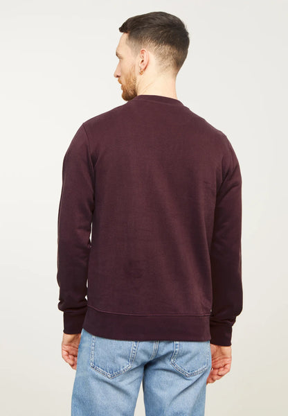 recolution - Sweatshirt TAMARILLO dark plum - WERTE FREUNDE