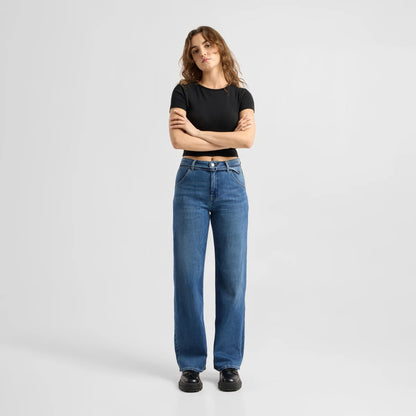 Dawn Denim - BLINK Wide Barrel Soft Denim - Classic Vintage Blue