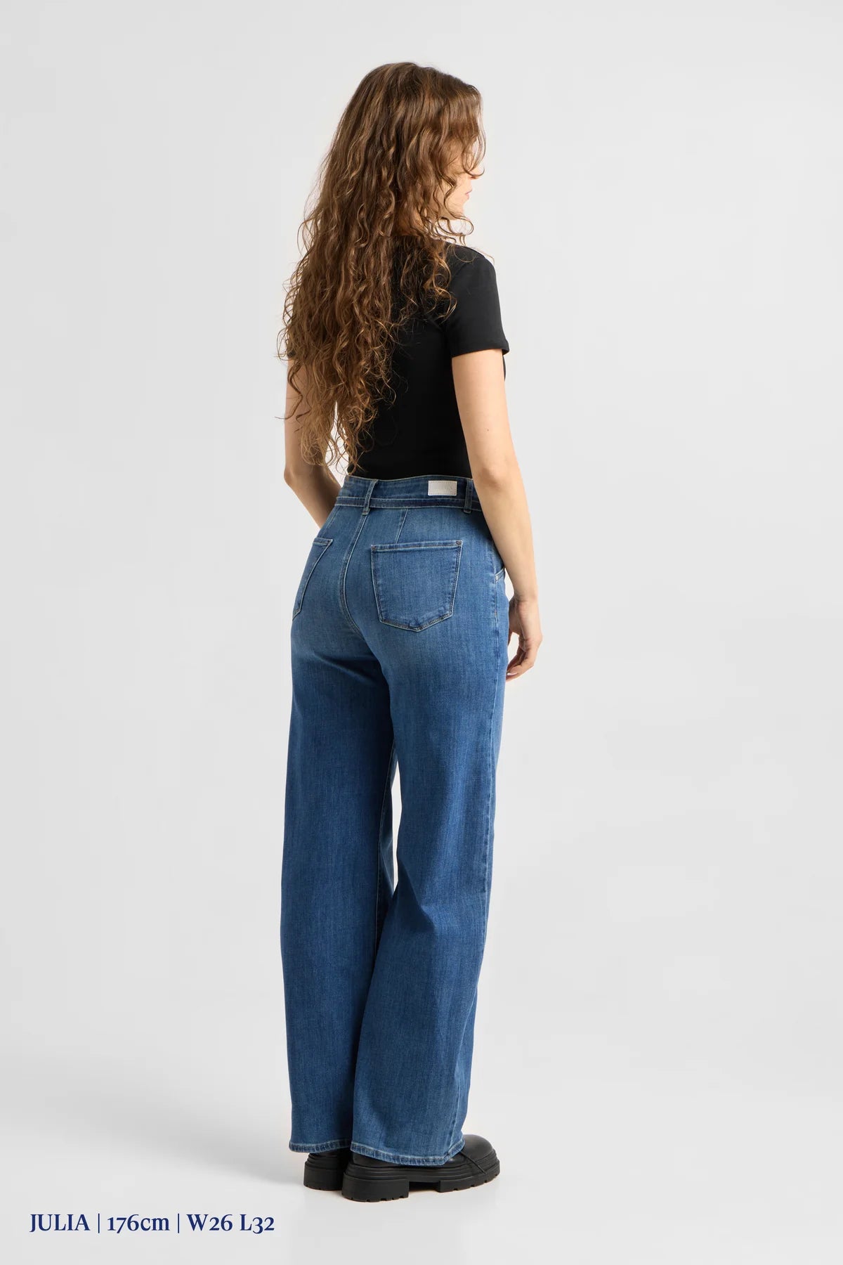 Dawn Denim - BLINK Wide Barrel Soft Denim - Classic Vintage Blue