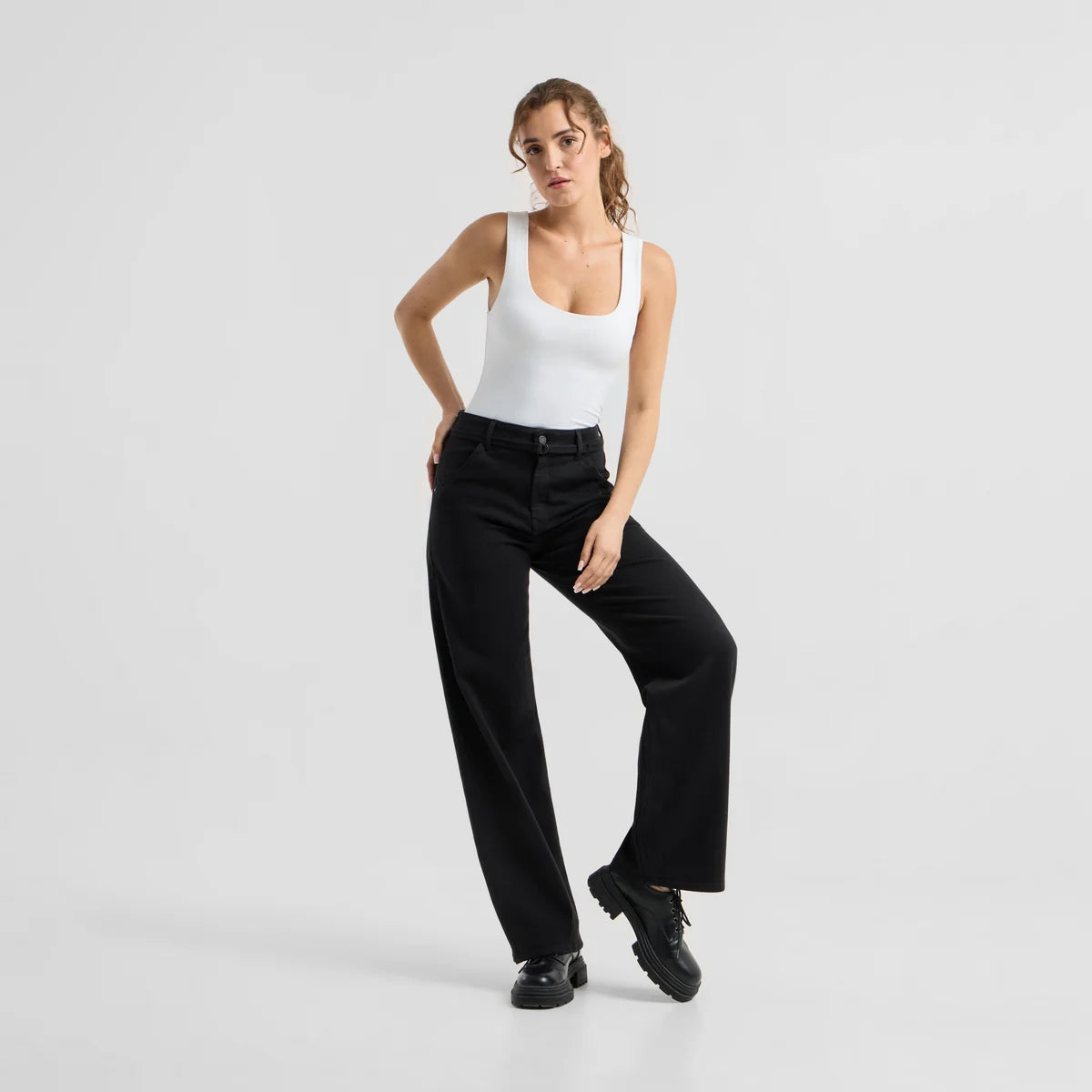 Dawn Denim - BLINK Wide Barrel Soft Denim - Classic Stay Black