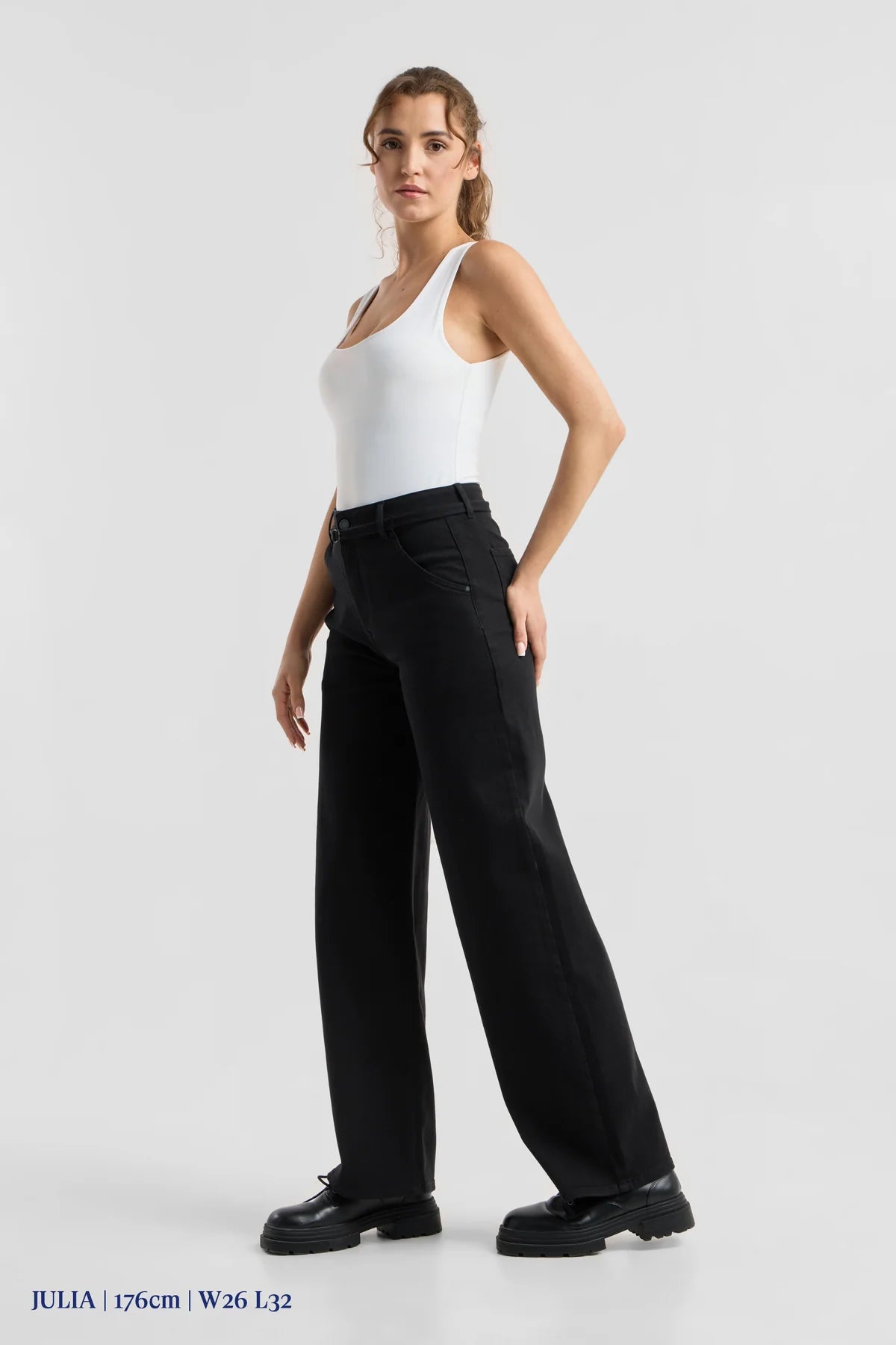 Dawn Denim - BLINK Wide Barrel Soft Denim - Classic Stay Black