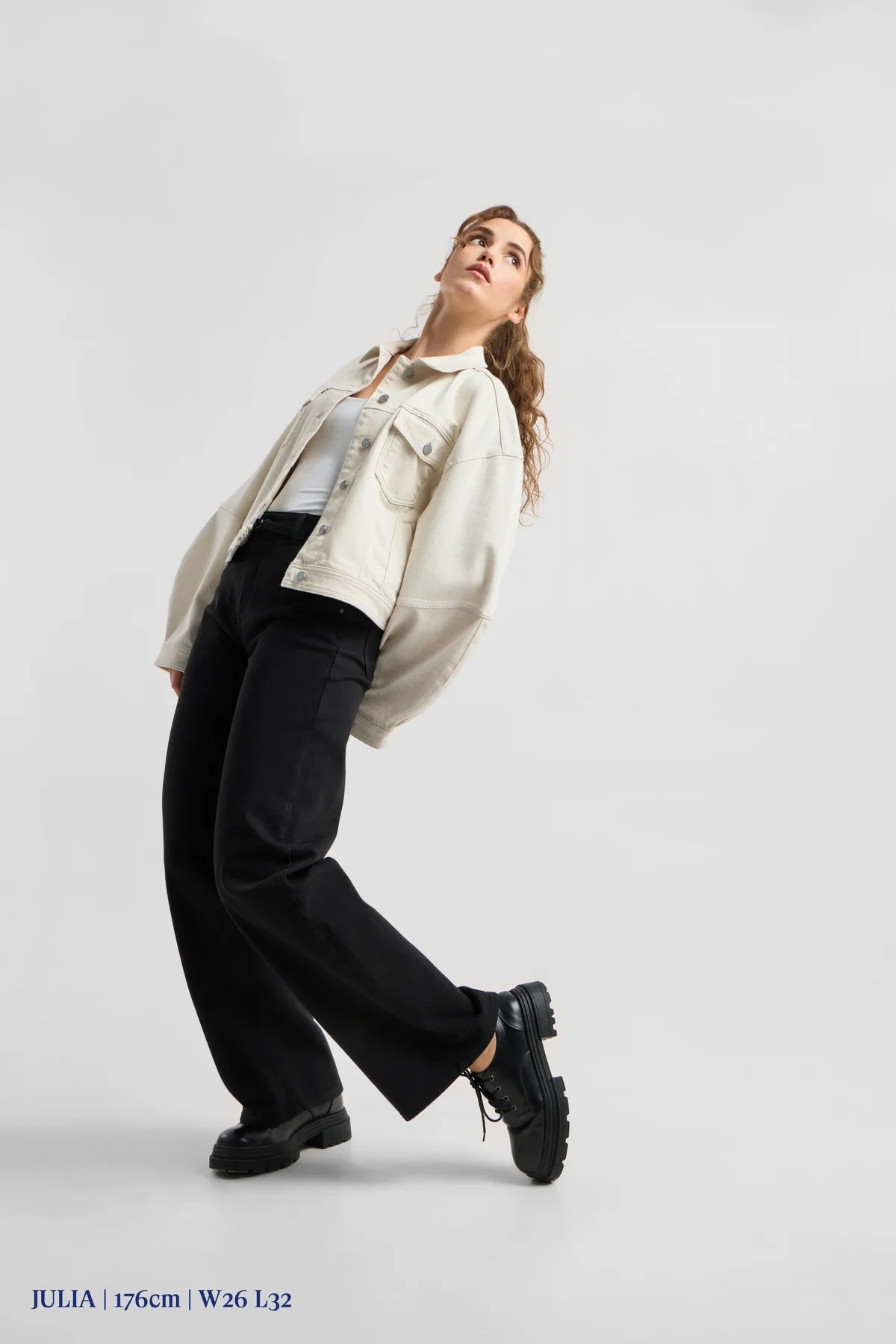 Dawn Denim - BLINK Wide Barrel Soft Denim - Classic Stay Black